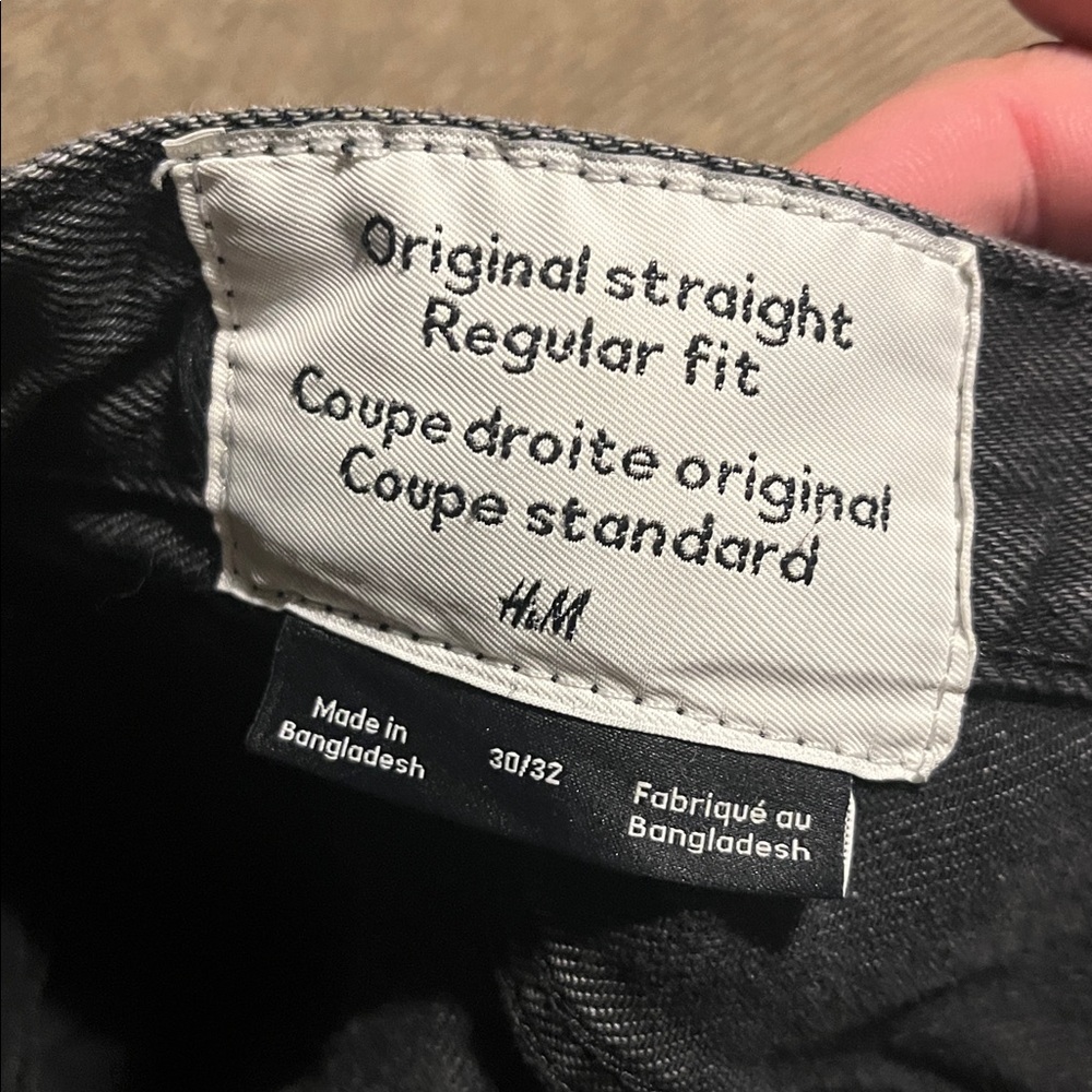 Men’s Black H&M jeans - Picture 4 of 5